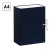 Короб архивный с завязками OfficeSpace разборный, БВ, 120мм, синий, клапан МГК