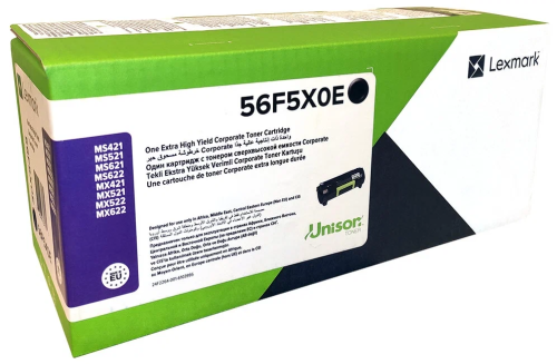 Картридж Lexmark 56F5X0E черный