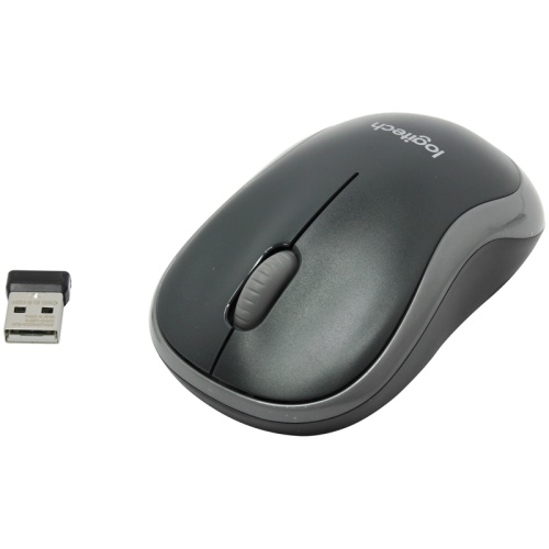 Мышь беспроводная Logitech M185 серый