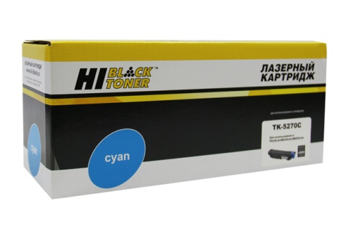 Картридж Kyocera (TK-5270C) Mita M6230cidn/M6630/P6230cdn, C, 6K Hi-Black