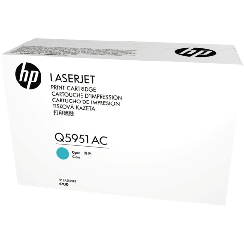 Картридж HP Q5951AC голубой оригинальный