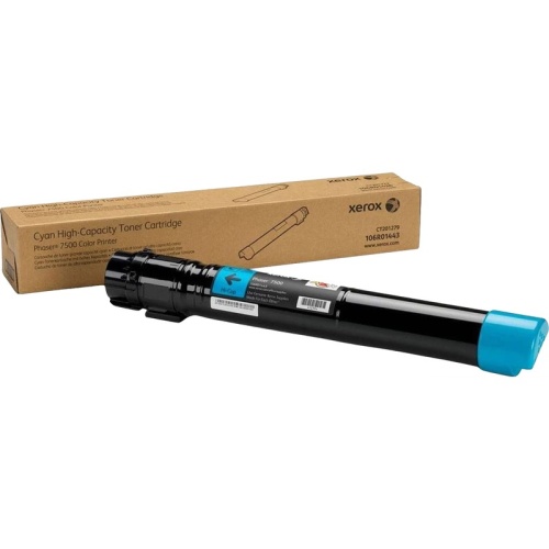 Картридж Xerox (106R01443) голубой, 17,8K, (O)