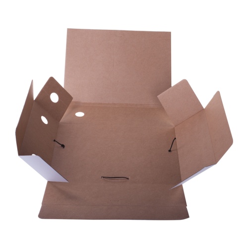 Папка архивная на резинках OfficeSpace, микрогофрокартон, 100мм, белый, до 900л.