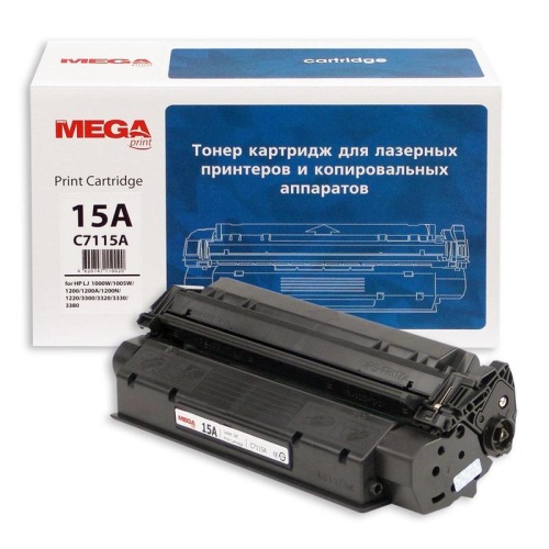 Картридж HP (C7115A/Q2613A/Q2624A) LJ 1200/1300/1150, 2,5K ProMega
