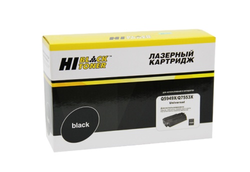 Картридж HP (Q5949X/Q7553X) LJ P2015/1320/3390/3392, 7K Hi-Black