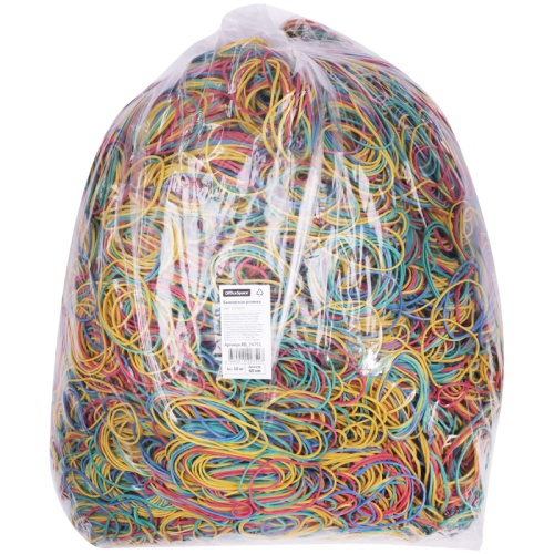 Банковская резинка 10кг OfficeSpace, диаметр 60мм, RB_24751