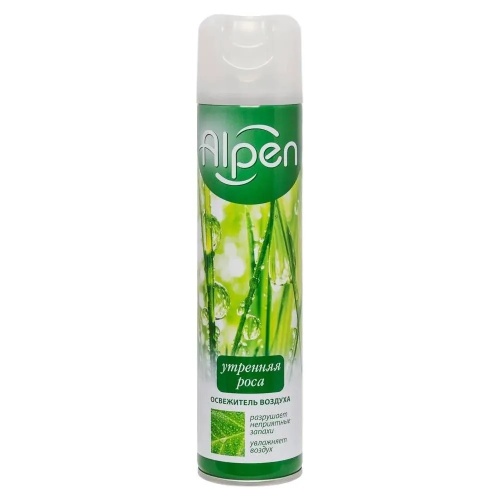 Освежитель воздуха ALPEN 300мл Утренняя роса