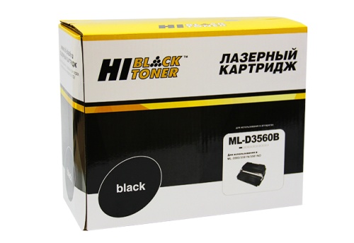Картридж (ML-3560D) для Samsung ML-3560/3561N/3561ND, 12K Hi-Black