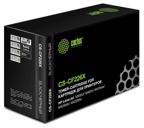 Картридж HP (CF226X) LJ M402/M426, ресурс 9000 страниц Cactus