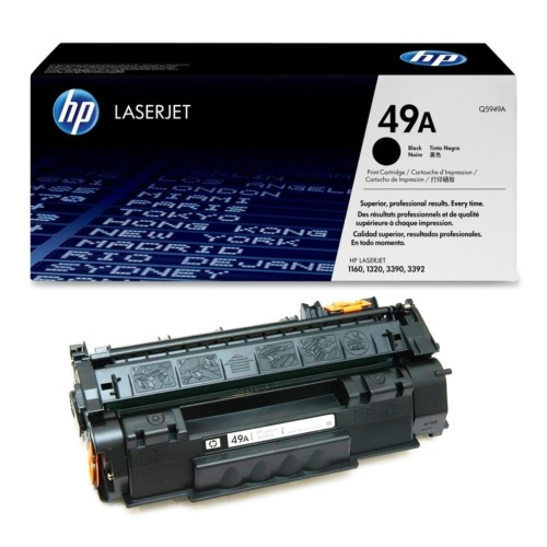 Картридж HP (Q5949A) LaserJet 1160/1320/3390 и другие, №49А, оригинальный, ресурс 2500 стр.
