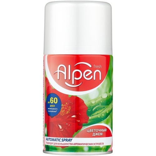 Освежитель воздуха Alpen, 250 мл, Verti Цветочный джем, сменный