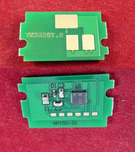 чип к картриджу kyocera (tk5220y) ecosys p5021cdn/m5521cdn yellow 1.2k (elp, китай)