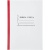 Книга учета 96 листов А4 в линейку на скрепке блок офсет (обложка - картон)
