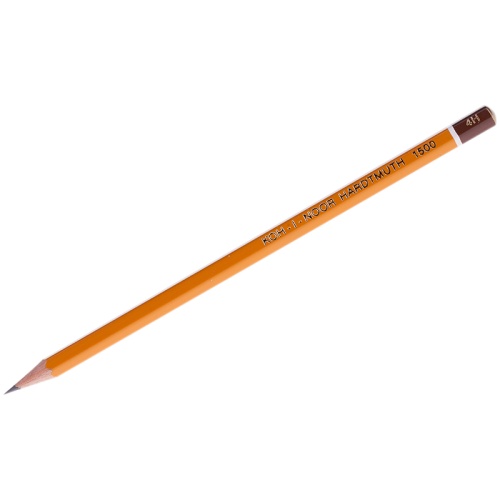 Карандаш чернографитный Koh-I-Noor "1500" 4Н, заточен.