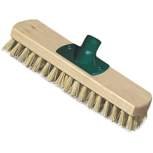 Щетка для уборки York, скраббер. деревянная, без рукоятки, ширина 23см, длина щетины 2,5см 000300 000300