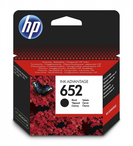 Картридж струйный HP № 652 1115/2135/3635/3636 черный оригинальный