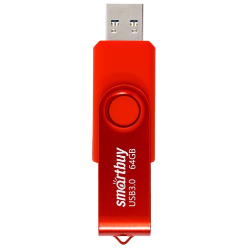 Память USB Flash 64 GB Smartbuy "Twist" USB 3.0 Flash Drive, красный Память USB Flash 64 GB Smartbuy "Twist" USB 3.0 Flash Drive, красный