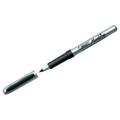 Маркер перманентный для CD/DVD Bic черный, 0,7мм, грип Маркер перманентный для CD/DVD Bic черный, 0,7мм, грип