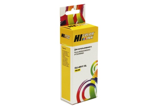 Картридж Hi-Black (HB-CLI-451XL-Y) для Canon PIXMA iP7240/MG6340/MG5440, Y Картридж Hi-Black (HB-CLI-451XL-Y) для Canon PIXMA iP7240/MG6340/MG5440, Y