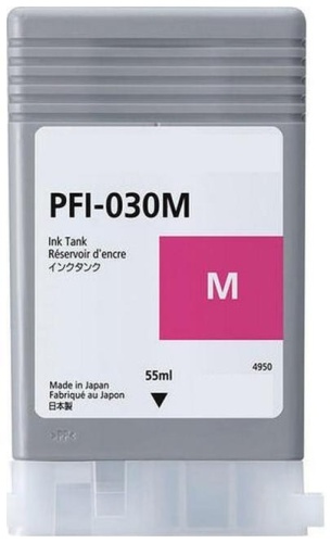 Картридж струйный Canon Pigment Ink PFI-030 (Magenta) Пурпурный, 55 мл TM-240, TM-340