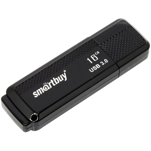 Память USB Flash 16 GB Smartbuy "Dock" USB 3.0 Flash Drive, черный