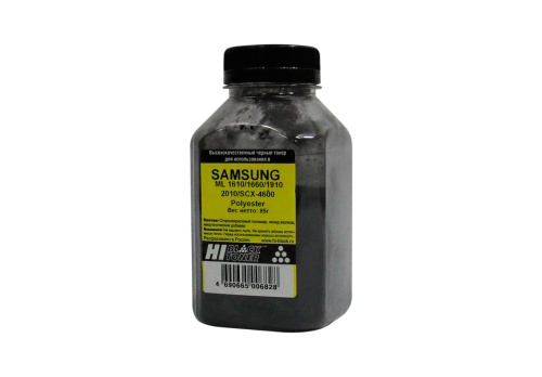 тонер samsung ml-1610/1660/1910/2010/scx-4600, polyester, bk, 85 г, hi-black