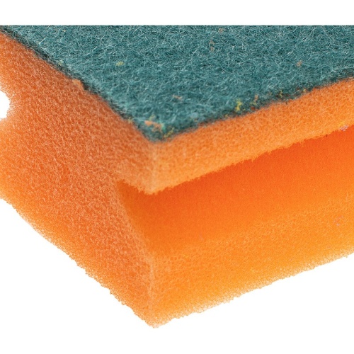 Губка для посуды Donna-Bella Профи поролон 14x8.5 см с абразивным слоем Г26 Г26