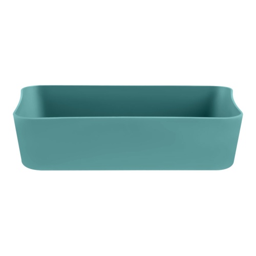 Лоток для канцелярских принадлежностей СТАММ "Voyage. NY", 13*17,8*4,4см, полипропилен, зеленый