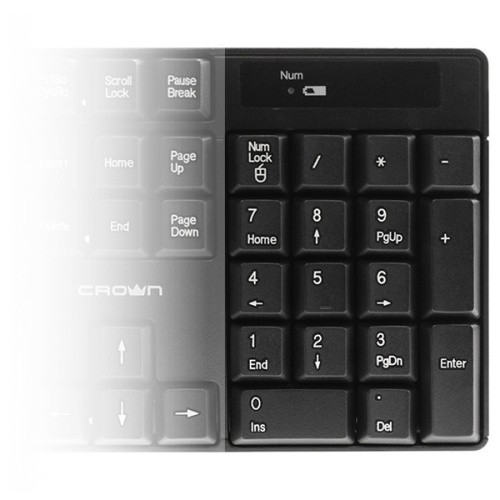 Клавиатура и мышь CROWN CMMK-954W [CM000001541]