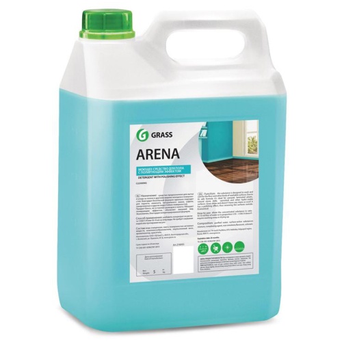Средство для мытья полов 5 л, GRASS ARENA и поверхностей Нейтральное