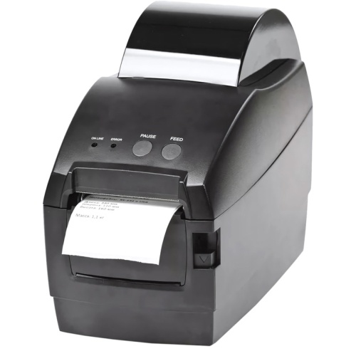 Принтер штрихкода АТОЛ BP21 (33924) термопечать, 203 dpi, 127 мм/сек, USB, RS-232, черный