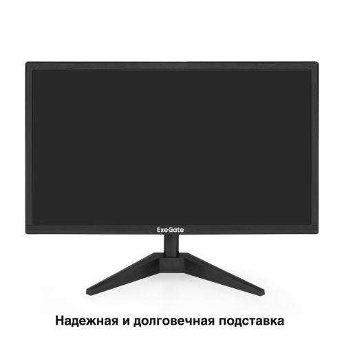 Монитор 21.5" ExeGate EB2200A VA 1920x1080, 75 Гц, 5 мс, 16:9, 200 кд/м², 1xHDMI, 1xVGA, черный