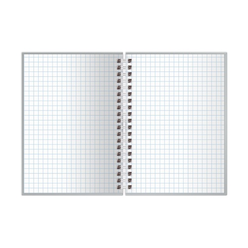 Записная книжка А6 120л., на гребне BG "Стиль Барби", матовая ламинация, выб. лак, твердая обложка