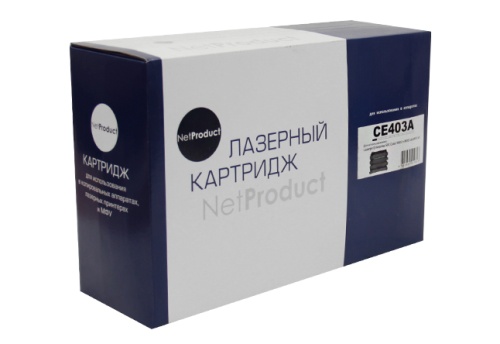Картридж HP (CE403A) LJ Enterprise 500 color M551n/M575dn, M, 6K NetProduct