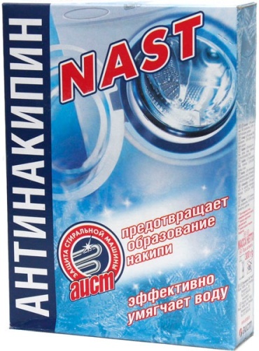 Средство для смягчения воды и удаления накипи NAST (Аист) порошок 300гр