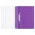 Скоросшиватель пластиковый СТАММ А4, 180мкм, фиолетовая с прозр. верхом
