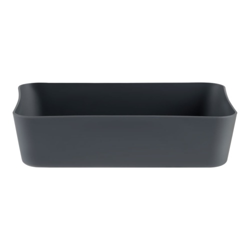 Лоток для канцелярских принадлежностей СТАММ, 13*17.8*4,4см, полипропилен, серый