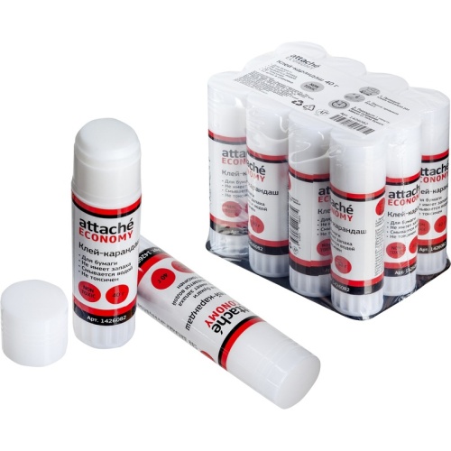 Клей-карандаш Attache 40 гр, Economy