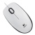 Мышь проводная Logitech M100 USB белый