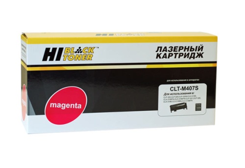 Картридж Samsung (CLT-M407S) CLP-320/320n/325/CLX-3185, M, 1K Hi-Black