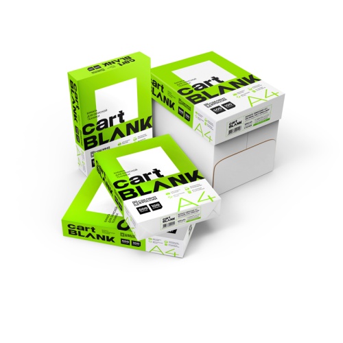 Бумага офисная А4, Cartblank, Марка С, 500л.
