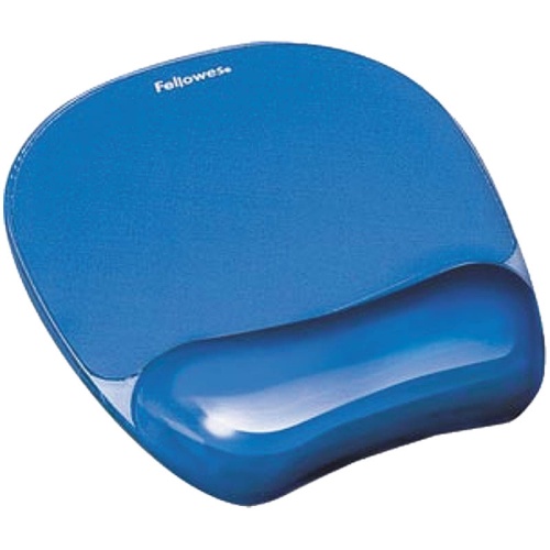Коврик для мыши Fellowes FS-91141, c гелевой подкладкой, голубой