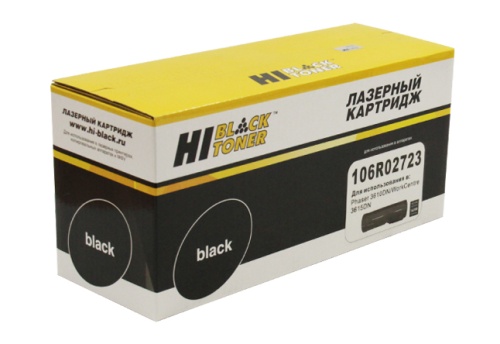 Картридж Xerox (106R02723) Phaser 3610/WC3615, 14,1K Hi-Black Картридж Xerox (106R02723) Phaser 3610/WC3615, 14,1K Hi-Black