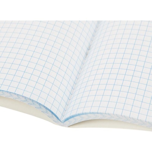 Книга учета 96 листов А5 в клетку на скрепке блок офсет Attache (обложка - мелованный картон)