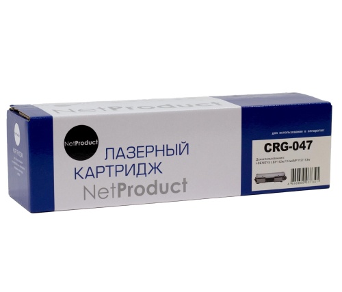 Картридж Canon (047) LBP-112/113 Cartridge (1,6K) Net Product