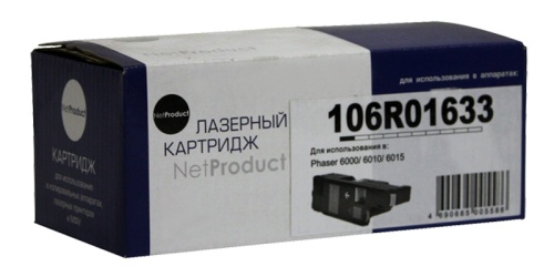 Картридж Xerox (106R01633) Phaser 6000/6010/WC6015, Y, 1K NetProduct Картридж Xerox (106R01633) Phaser 6000/6010/WC6015, Y, 1K NetProduct