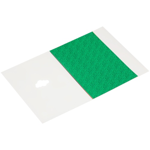 Картон цветной А4, ArtSpace, 5л., 5цв., металлизированный голографический, узор "Звездочки", в папке