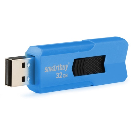 Память USB Flash 32 GB Smartbuy "Stream" USB 2.0 Flash Drive, синий