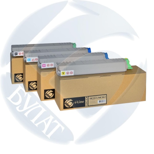 Картридж 44059170 Oki MC851, MC861 (Пурпурный, 7300 стр.) БУЛАТ s-Line Картридж 44059170 Oki MC851, MC861 (Пурпурный, 7300 стр.) БУЛАТ s-Line