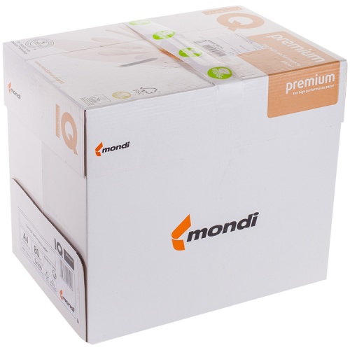 Бумага А4, IQ "Premium", 80г/м2, 500л., 172%